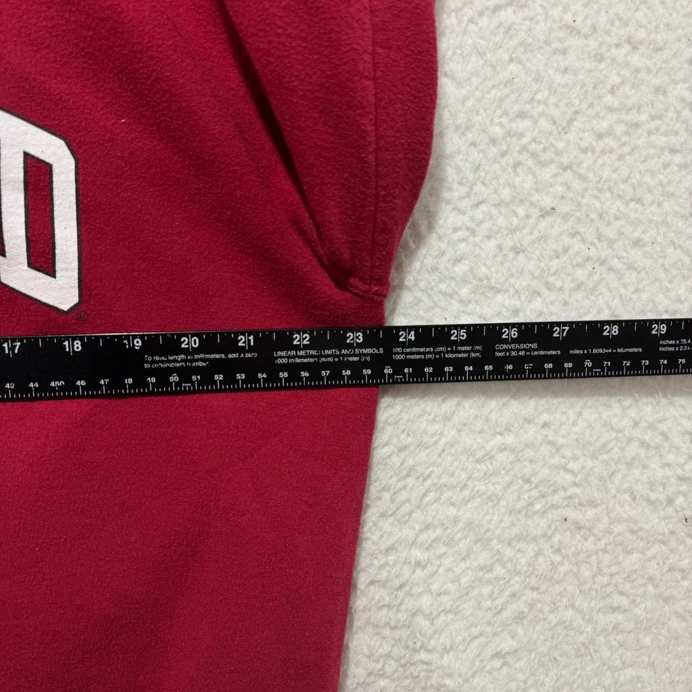 Vintage 90s Stanford University Mens‎ L Red Sweater Pullover Campus Colors Logo